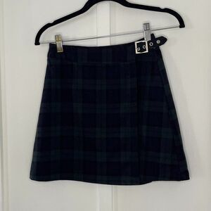 John Galt Flannel Skirt